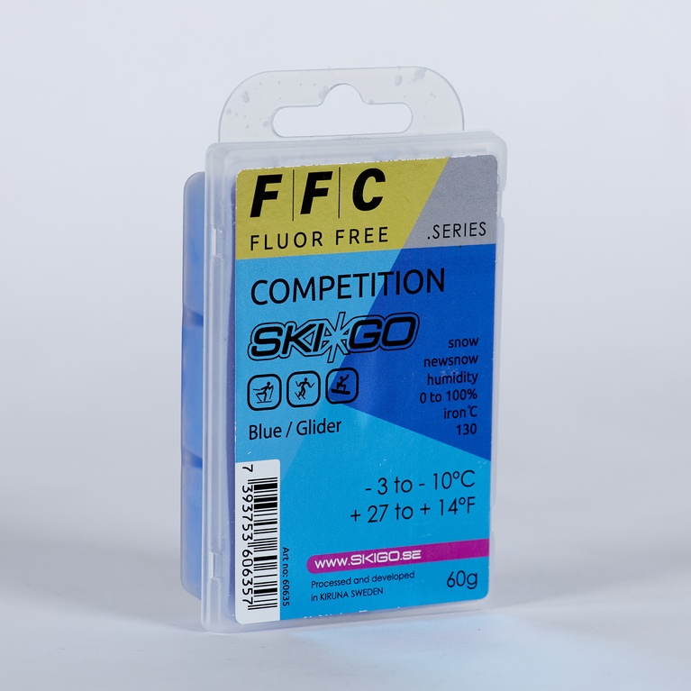 "SKIGO" COMP FFC blå/blue glider -3 -10